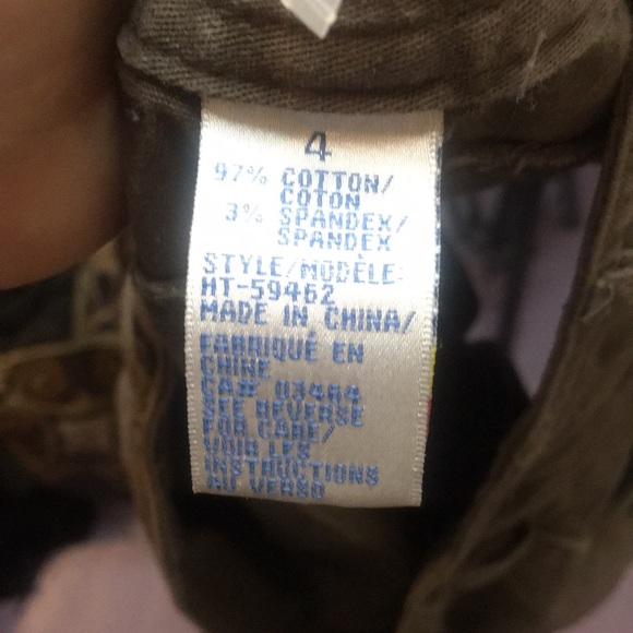 Light brown jean shorts with pockets - Picture 5 of 5